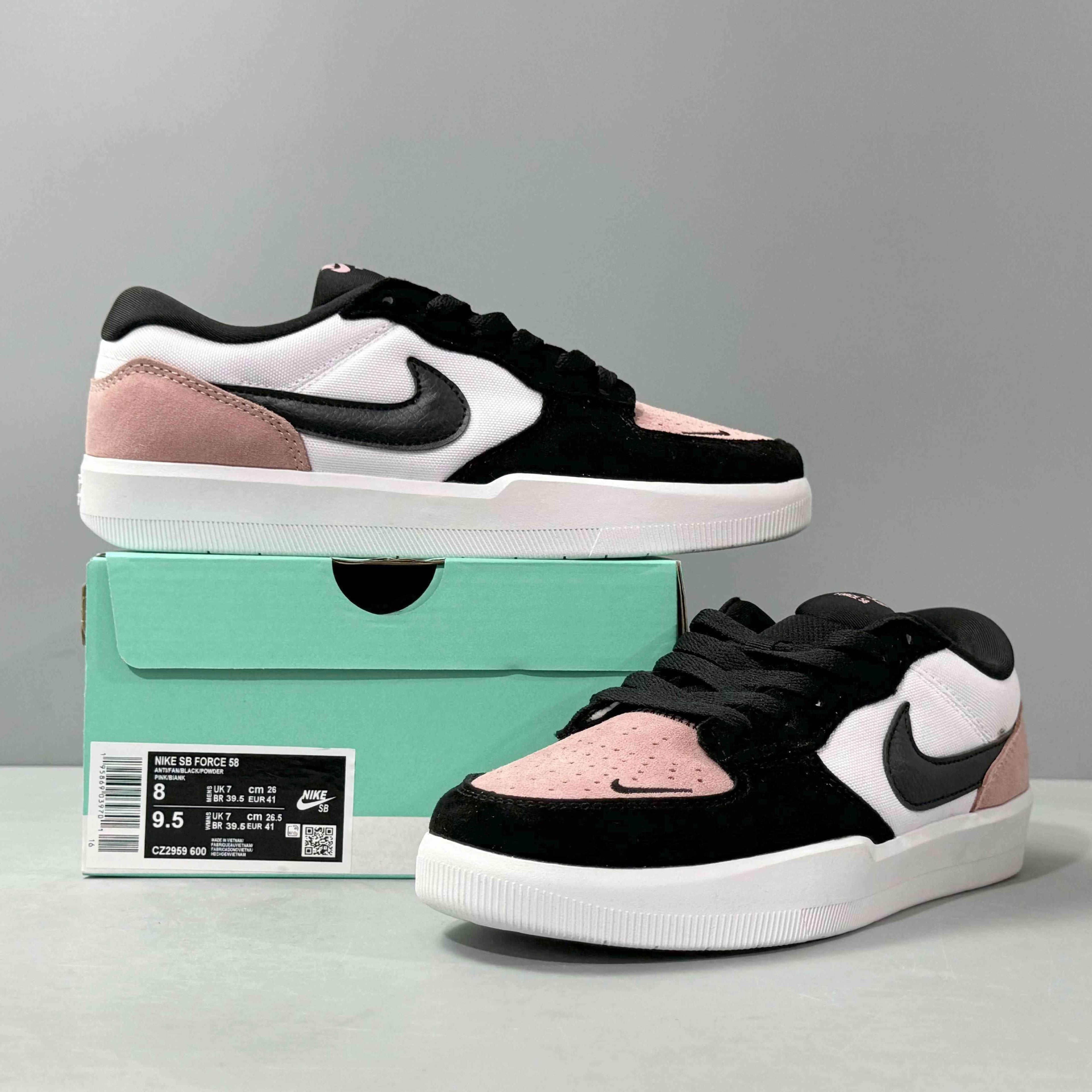 Nike SB Force 58 Pink Salt Black