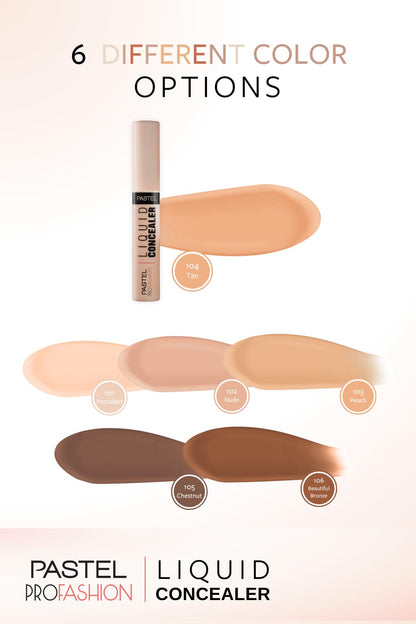Pastel Profashion Liquid Concealer 104 - Precise Coverage for Flawless Skin