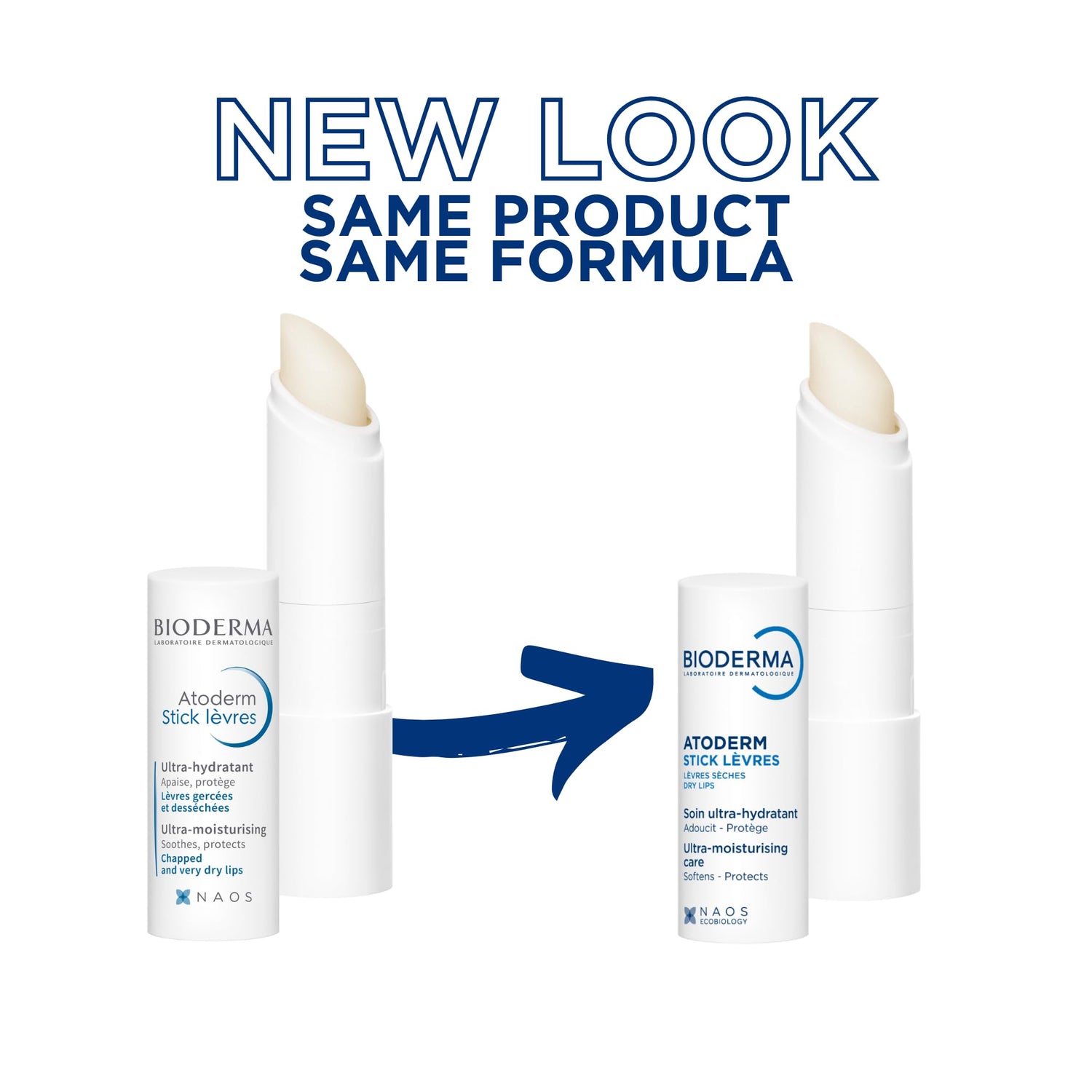 Bioderma Atoderm Lip Care Stick for Dry &amp; Sensitive Lips - Moisturizing, Protective, Convenient Stick Form | Lip Care, Dry Lip Treatment