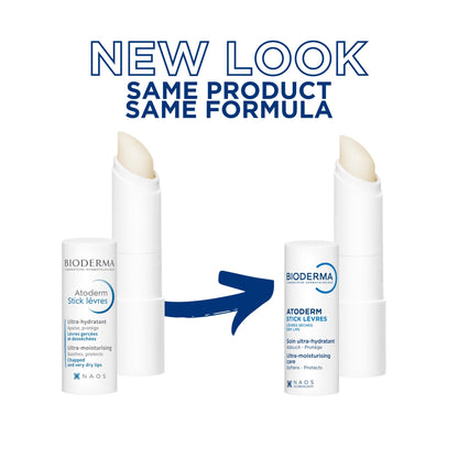 Bioderma Atoderm Lip Care Stick for Dry &amp; Sensitive Lips - Moisturizing, Protective, Convenient Stick Form | Lip Care, Dry Lip Treatment