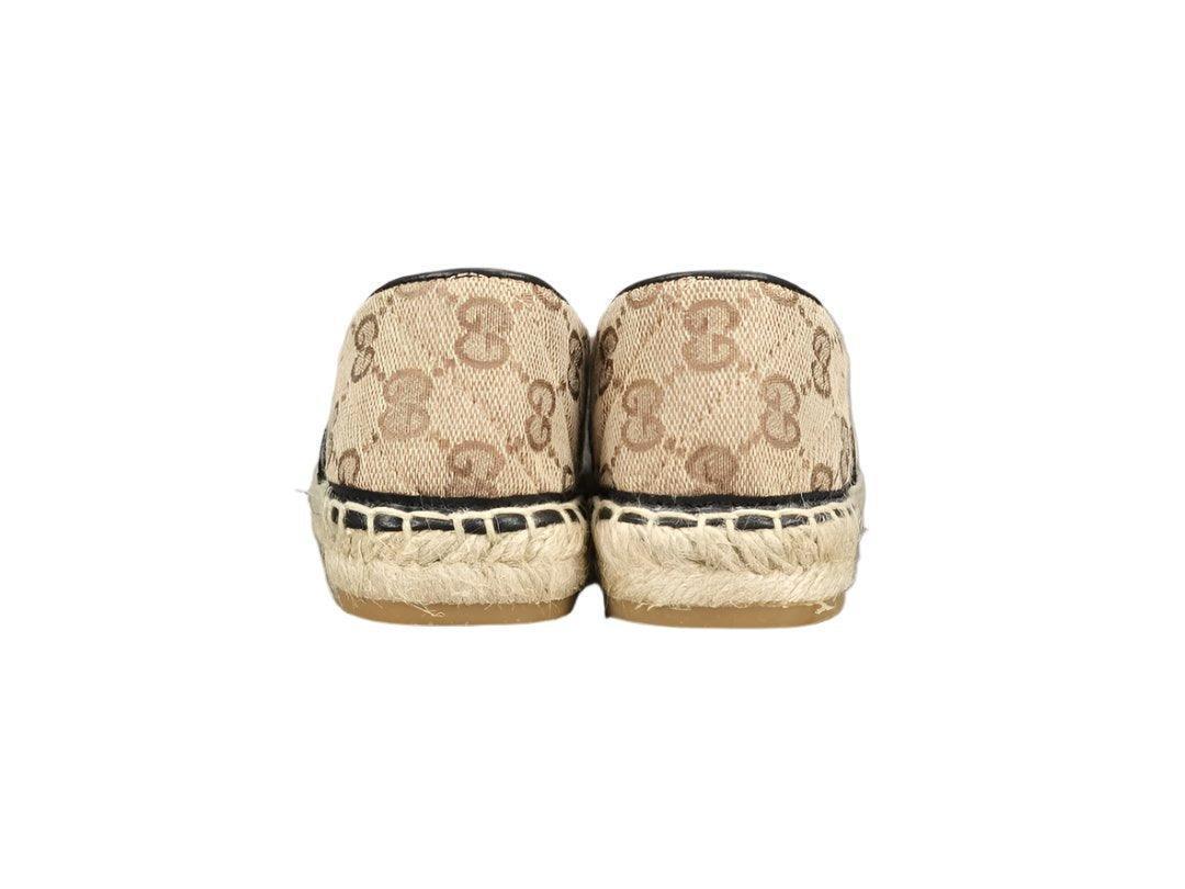 Gucci GG Matelassé Espadrille Marmont Flat Slip On