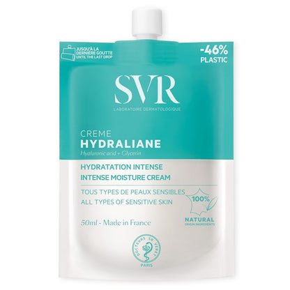 Svr Hydraliane Moisturizing Cream for Dry &amp; Sensitive Skin - Intense Hydration, 50ml