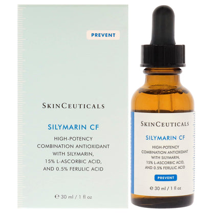 Skinceuticals Antioxidant Serum Silymarin CF - Vitamin C Serum for Anti-Aging &amp; Acne-Prone Skin