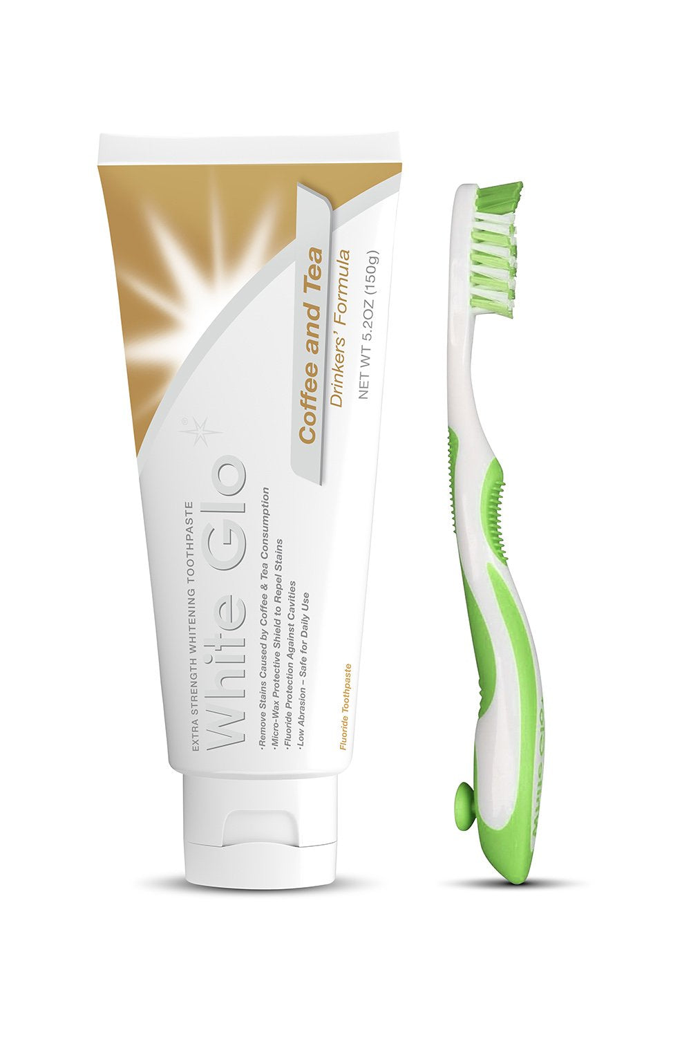 White Glo Whitening Toothpaste 100ml - Stain Remover | Coffee &amp; Tea
