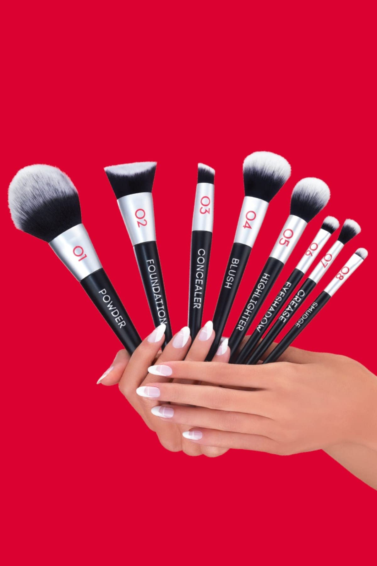 Profashion Pastel Eyeshadow Brush - Round Tip for Smooth Application, Suitable for Powder &amp; Cream Eyeshadows