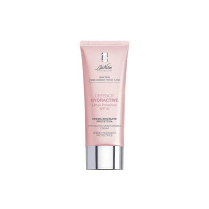 BioNike Defence Hydractive SPF 30 Urban Sunscreen: Anti-Aging, Blue Light &amp; Hyaluronic Acid Facial Moisturizer for Sensitive Skin - Daily Protection