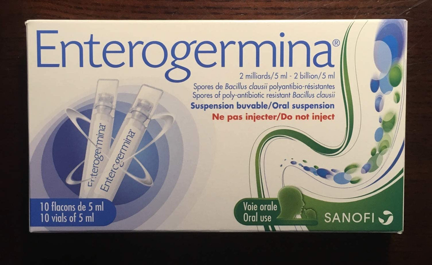 Enterogermina Adult 10 Vials