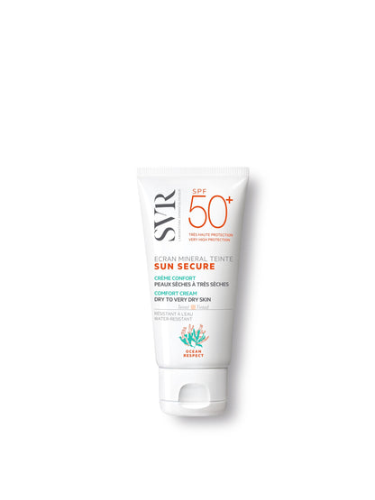 SVR Tinted Mineral Sunscreen Cream SPF50 for Dry Skin - 60g