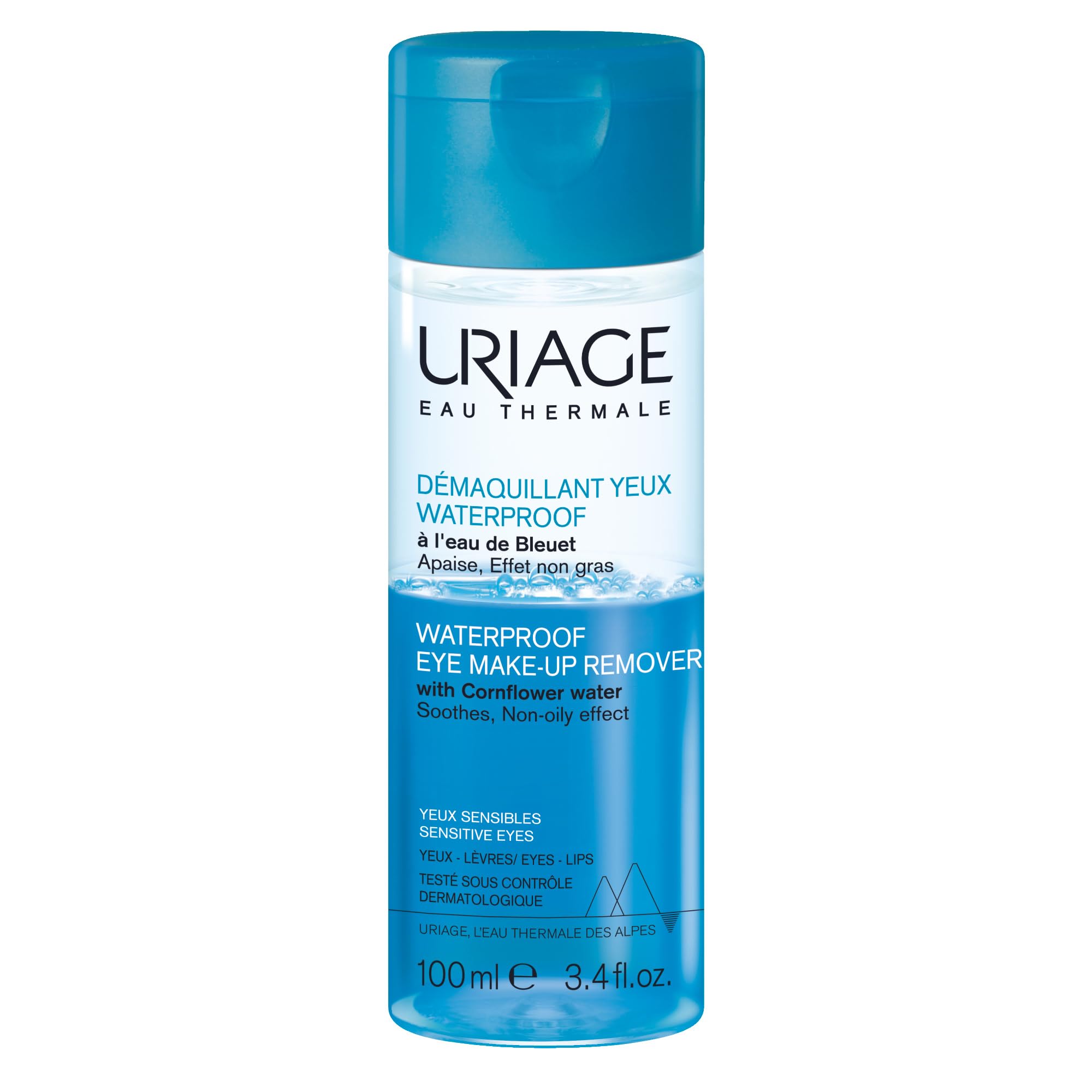 Uriage Waterproof Eye Makeup Remover - Gentle, Effective &amp; Fragrance-Free Solution for Sensitive Eyes