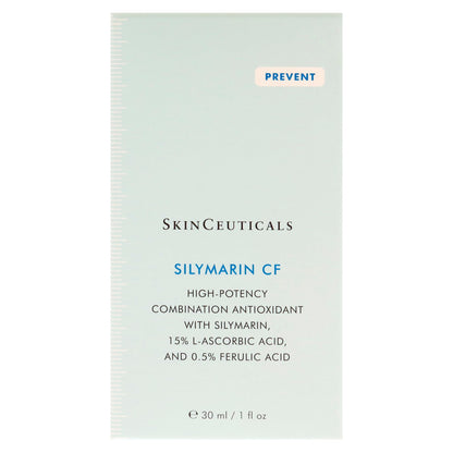 Skinceuticals Antioxidant Serum Silymarin CF - Vitamin C Serum for Anti-Aging &amp; Acne-Prone Skin