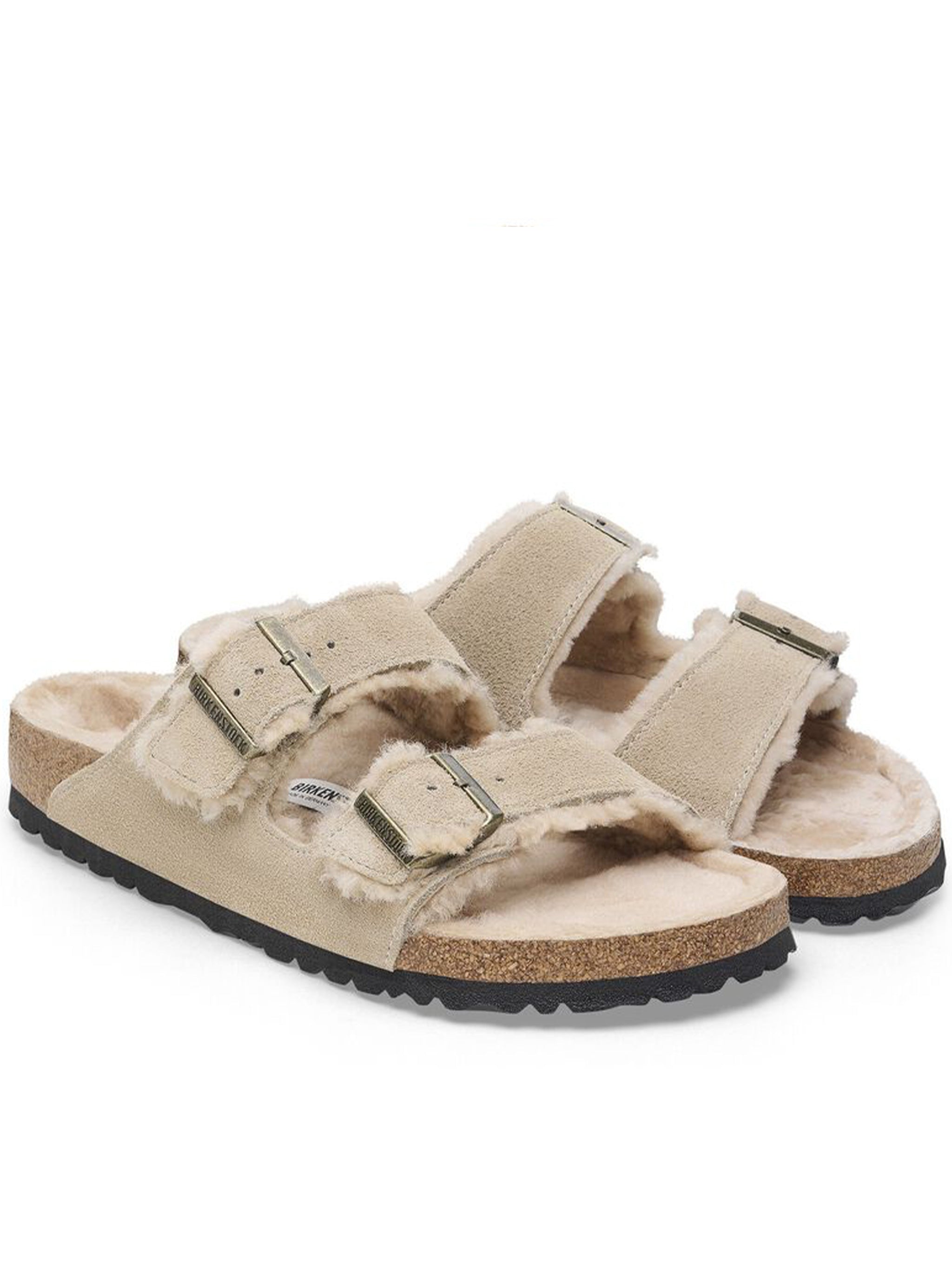 Birkenstock Arizona Pelliccia Di Agnello