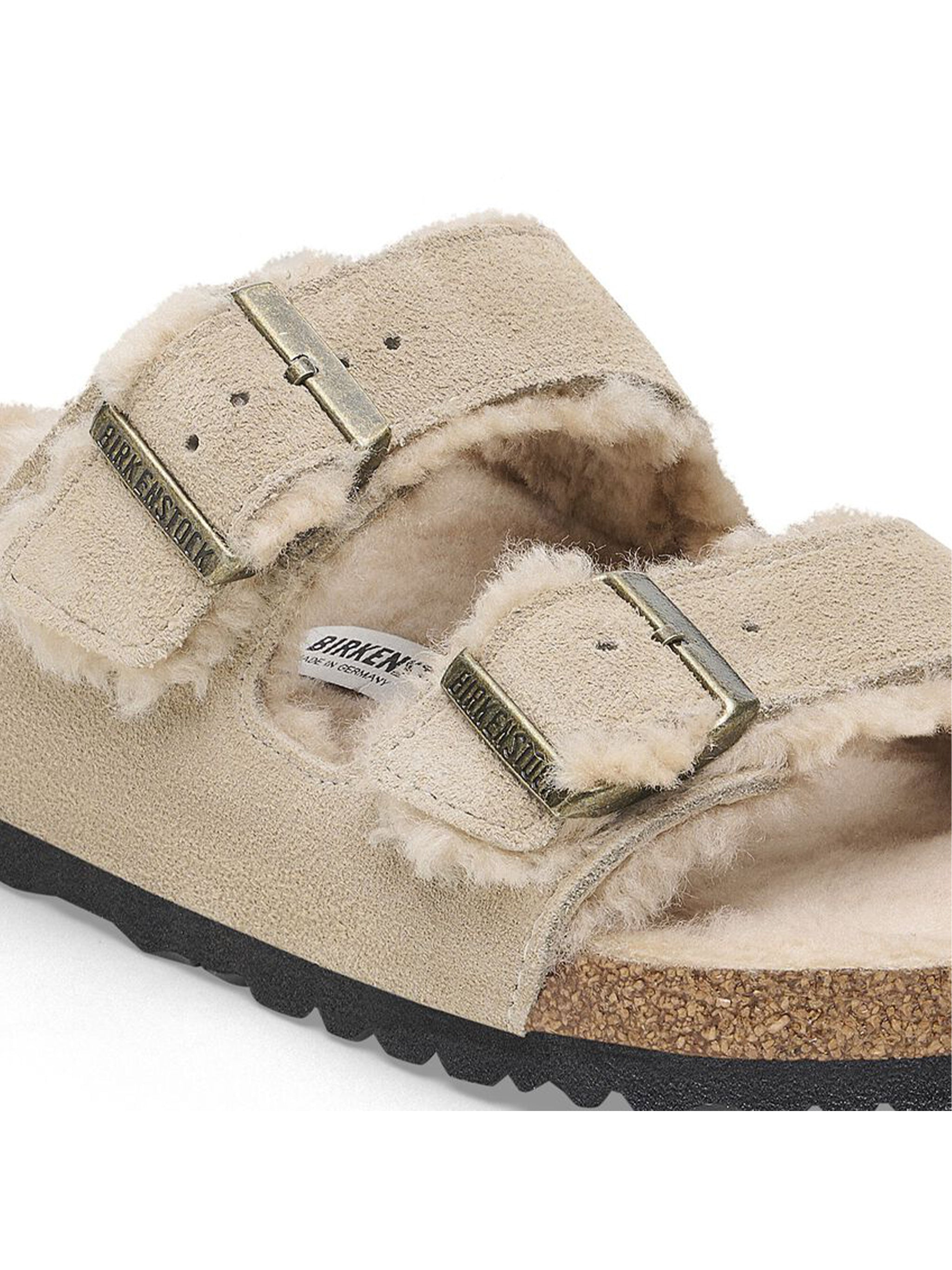 Birkenstock Arizona Pelliccia Di Agnello