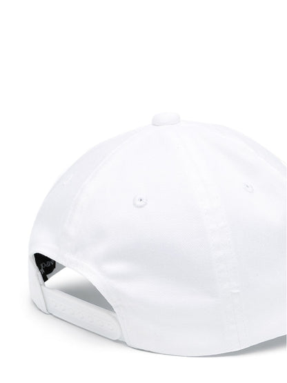 EMPORIO ARMANI Logo Baseball Cap with Curved Peak - Adjustable Fit