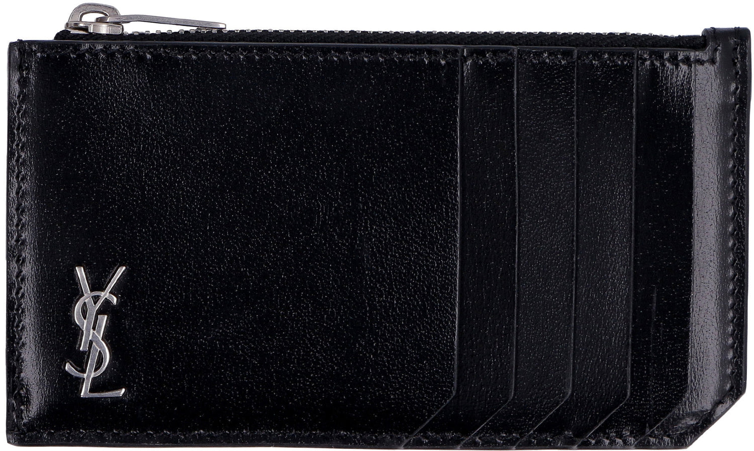 SAINT LAURENT Mini Logo Plaque Purse