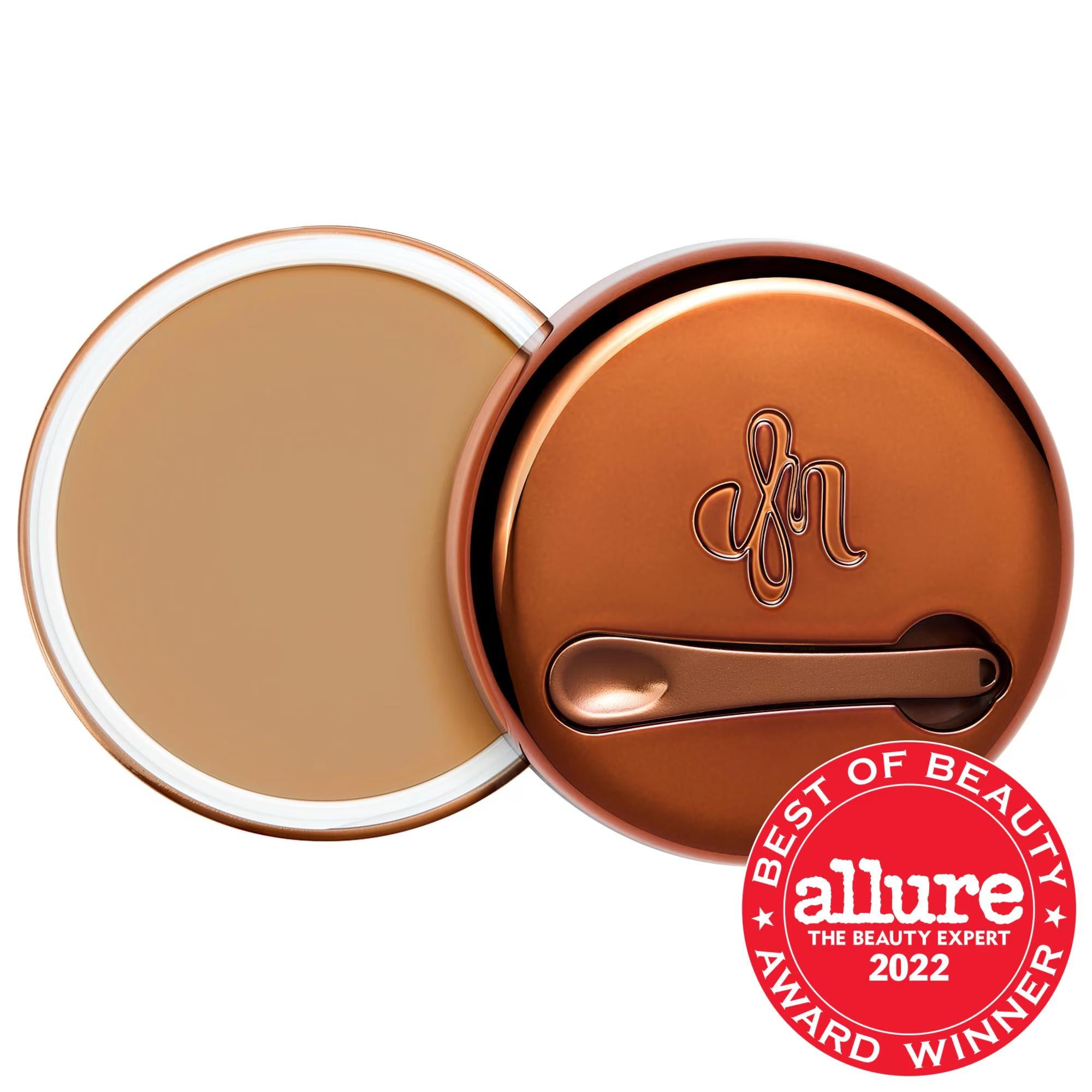 Yummy Skin Tinted Primer &amp; Foundation - Blurring Balm Powder for Matte Finish, Oil Control &amp; Sweat Absorption