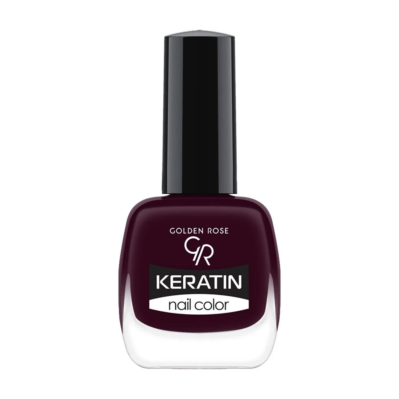 Golden Rose Keratin Nail Color No. 45 Strengthening Polish