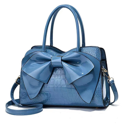 Bow Detail PU Handbag