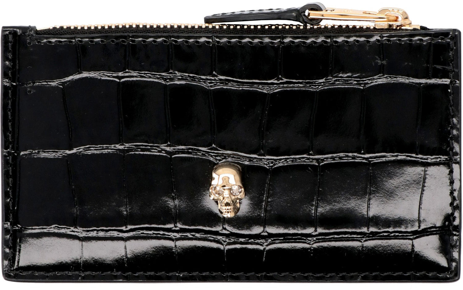 ALEXANDER MCQUEEN Mini Leather Card Holder