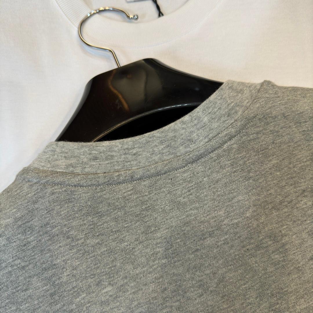 Burberry Grey T-Shirt Without Collar