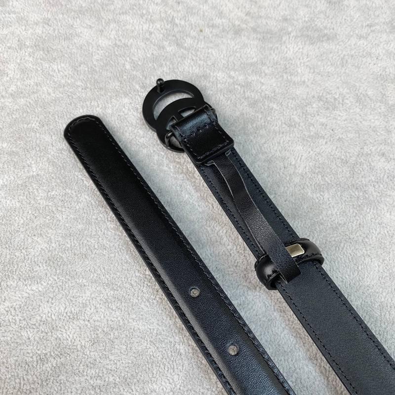 GUCCI Embellished coated-canvas and leather belt &