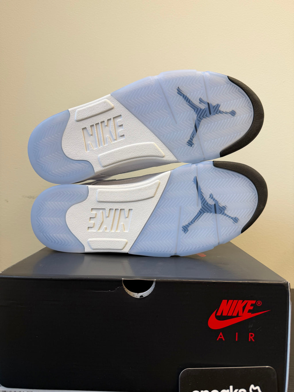 New Nike Jordan 5 Retro White Metallic 2026 Shoes