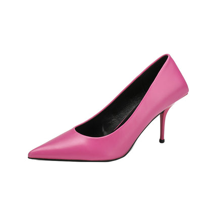 Green Stiletto Pointed Toe High Heels