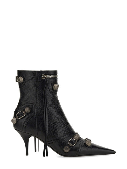 BALENCIAGA Pointed Upper Heeled Boot - 7CM Heel Height