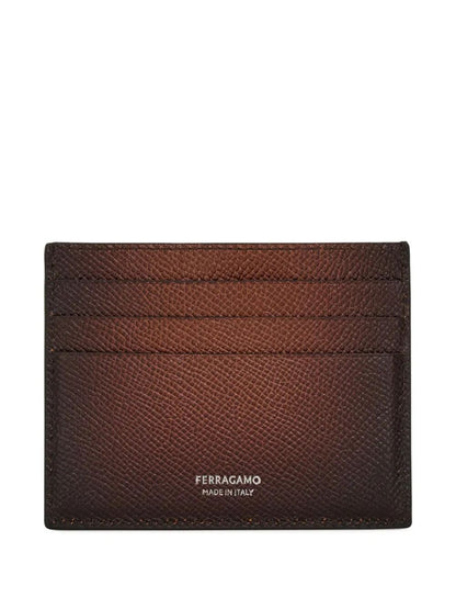 Ferragamo Mini Gancini Hook Card Case