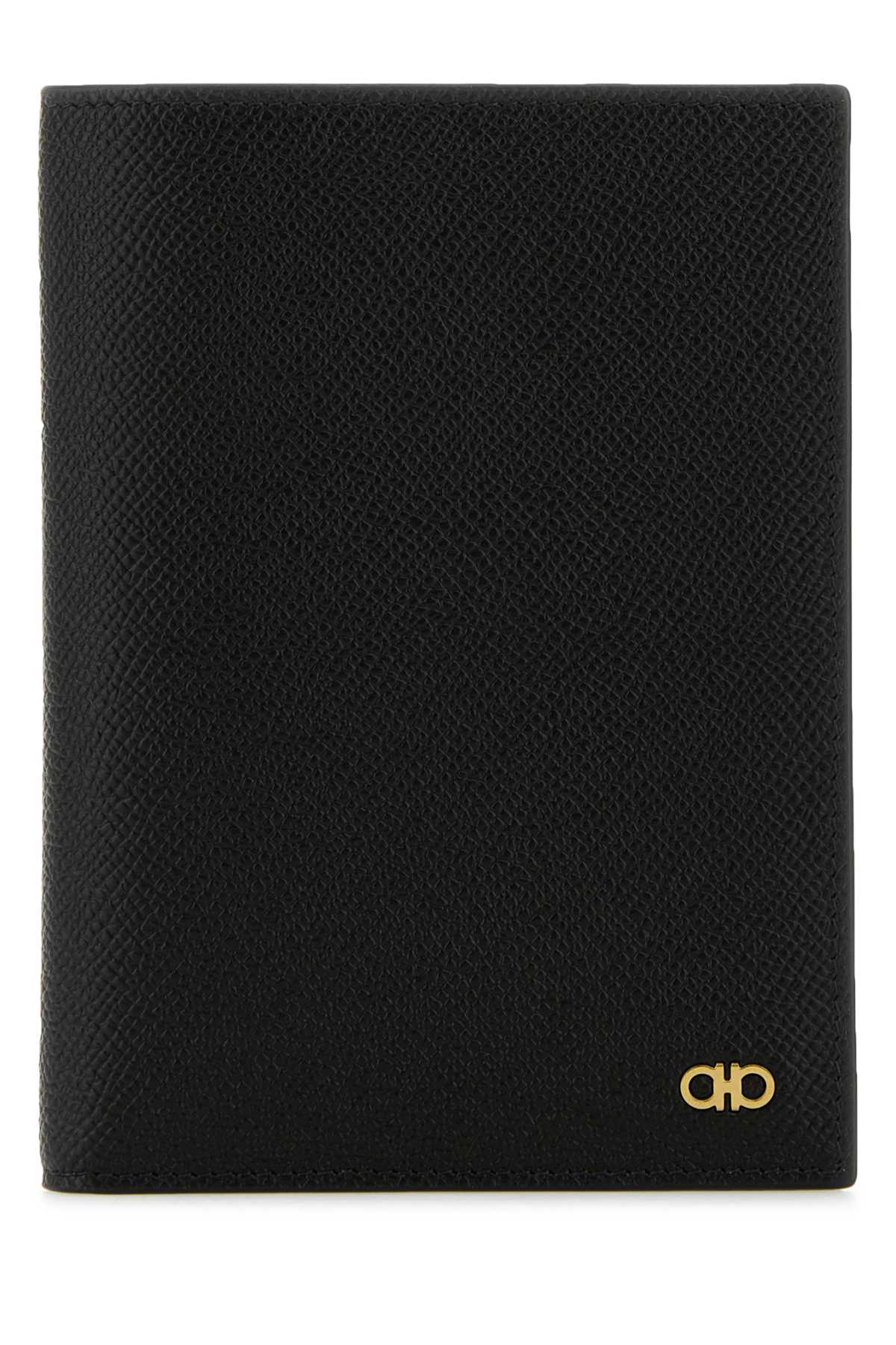 Ferragamo Elegant Mini Leather Passport Holder
