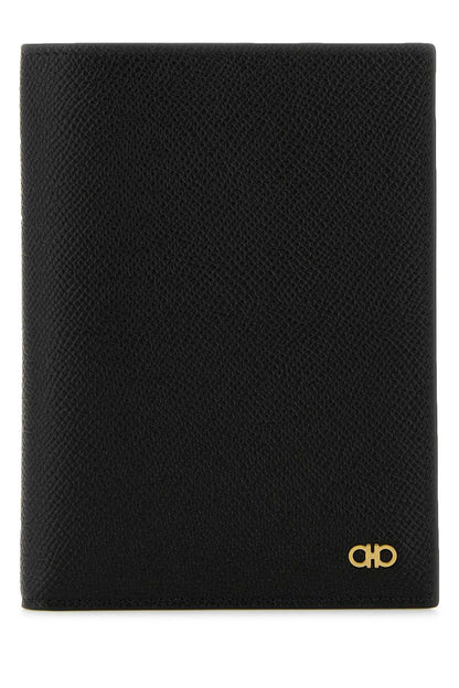 Ferragamo Elegant Mini Leather Passport Holder