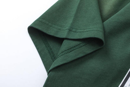 Amiri Lion Green T-Shirt Without Collar