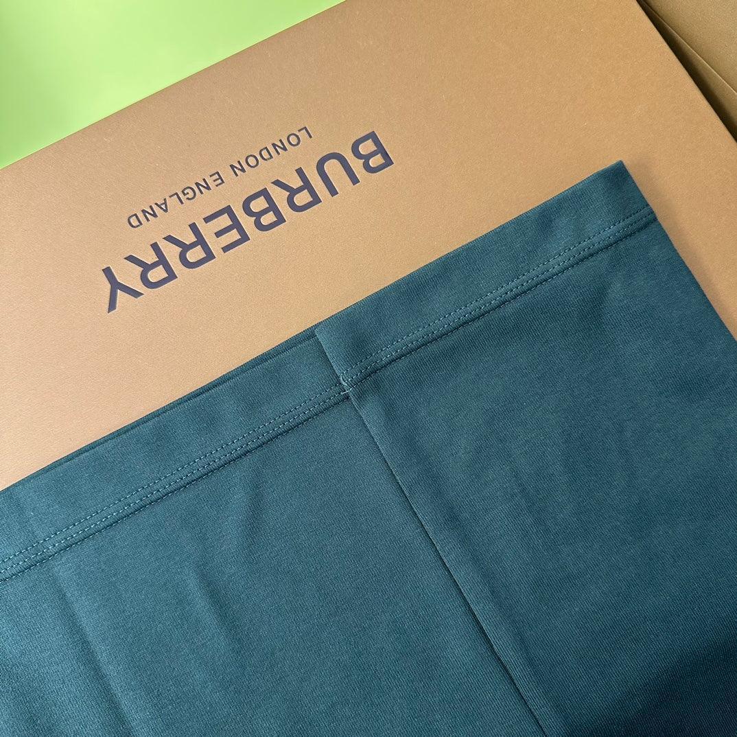 Burberry T-Shirt Without Collar Green | Luxury Cotton Tee