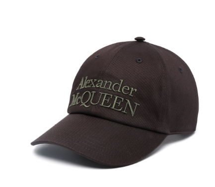 ALEXANDER MCQUEEN Embroidered Logo Cotton Cap - Men&