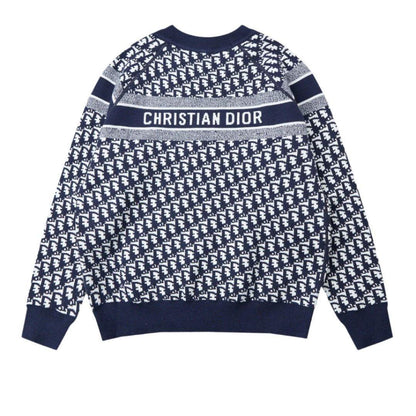 Dior Classic Sweaters Blue/White