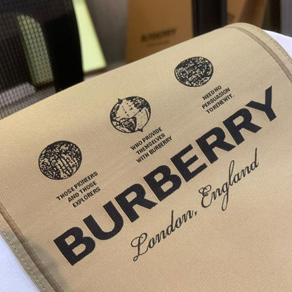 Burberry White T-Shirt Without Collar