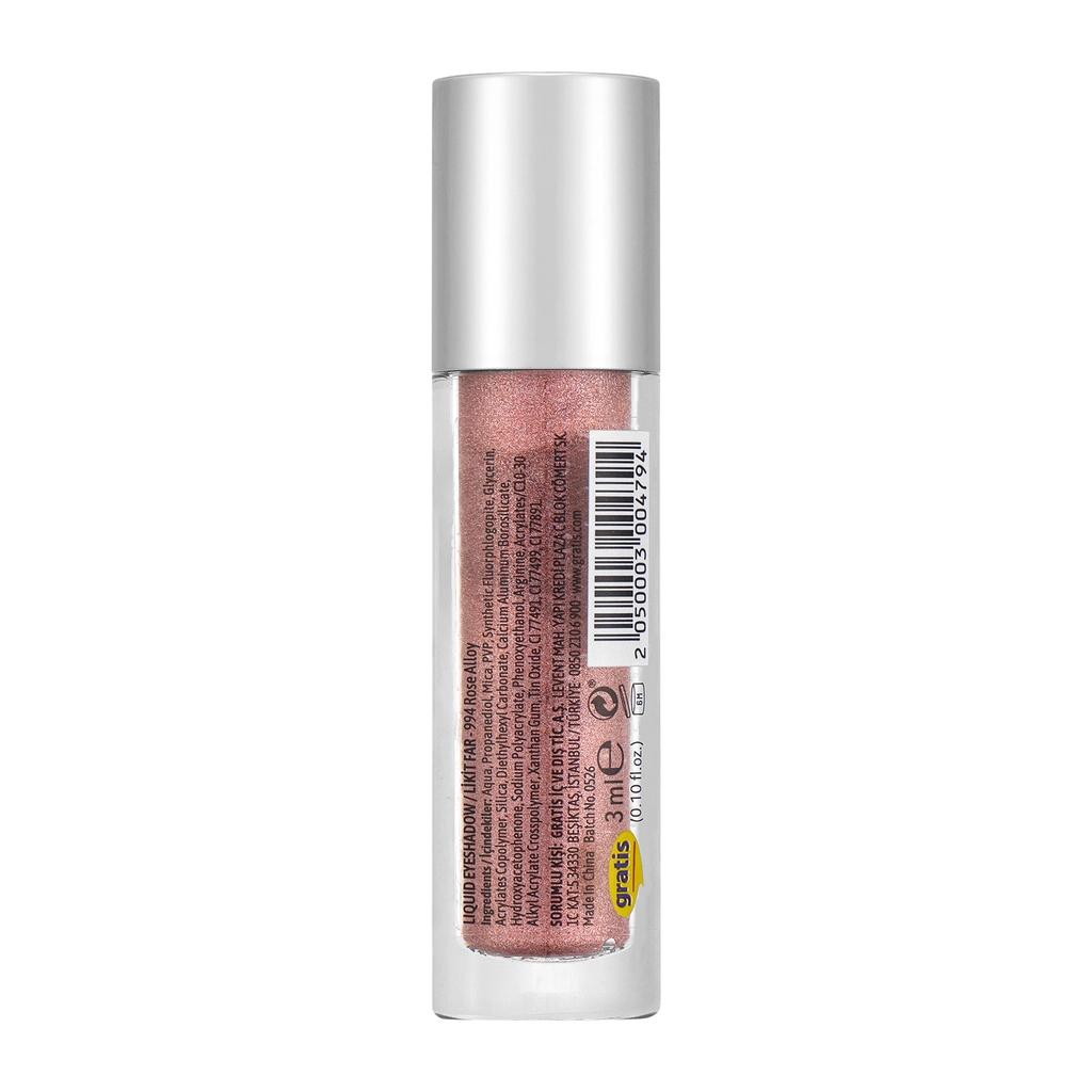 LYKD Lykdustrial Metal Glam Liquid Eyeshadow in Rose Alloy