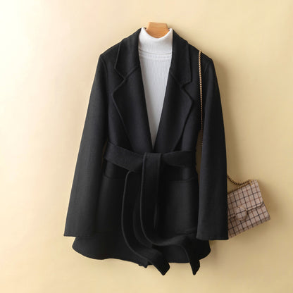 Winter and autumn cashmere coat and woolen jacket