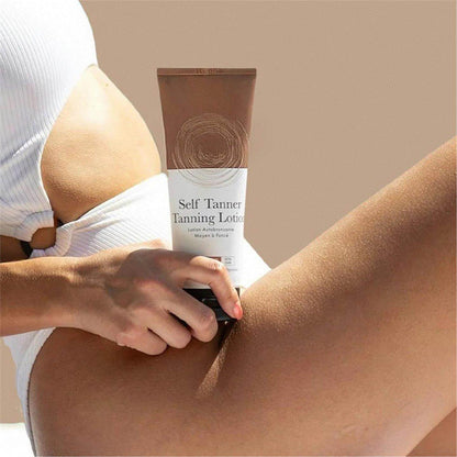 Tanning body lotion
