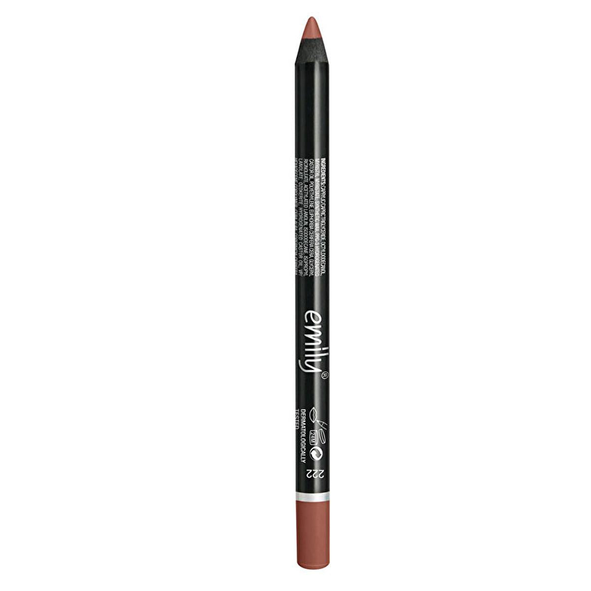Emily Long Lasting Lip Pencil - Precise, Durable Lip Color for Makeup Enthusiasts