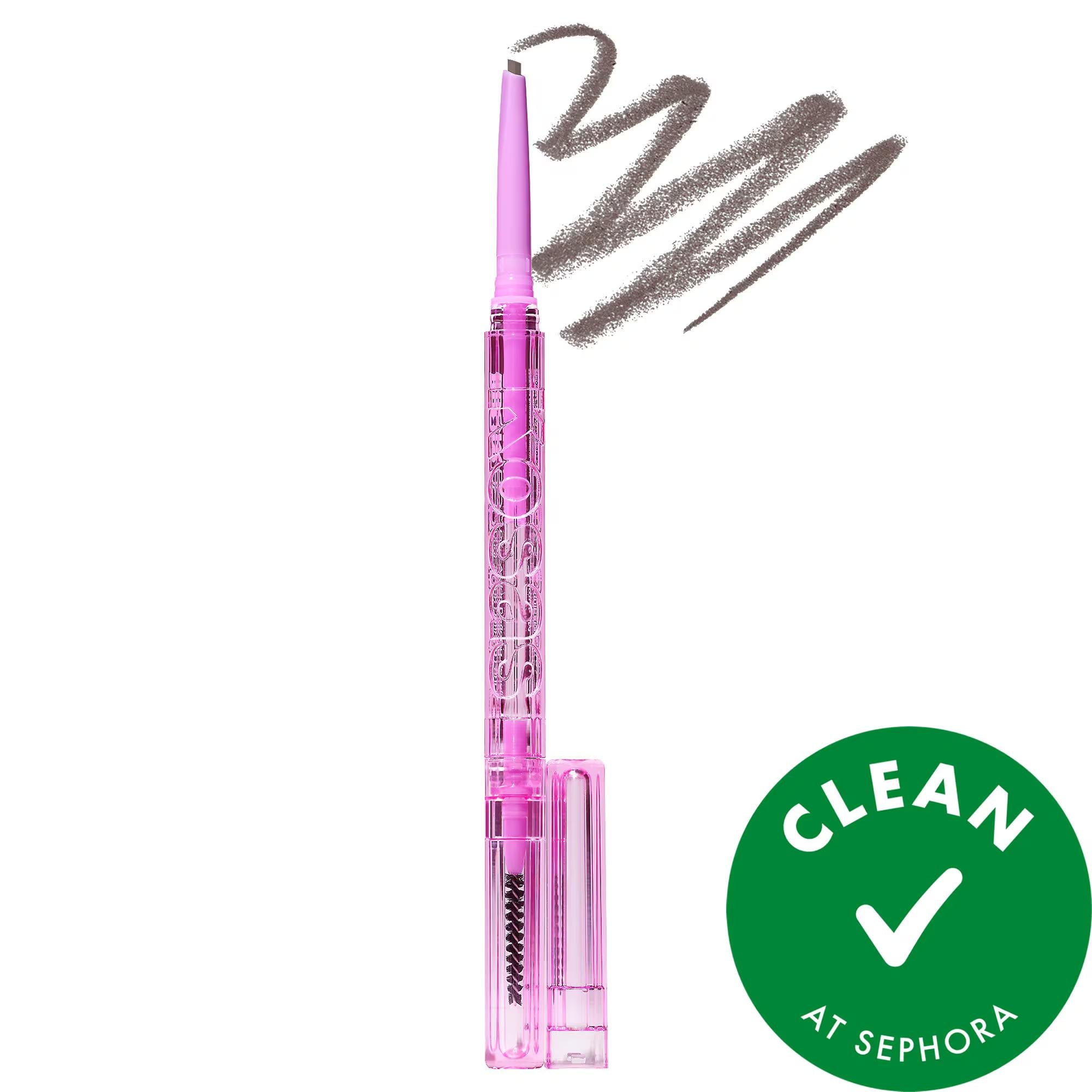 Brow Pop Dual-Action Eyebrow Pencil: Effortlessly Fill &amp; Shape for Natural, Long-Lasting Brows - Vegan &amp; Cruelty-Free