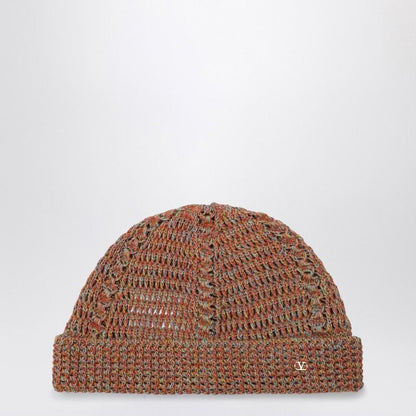 VALENTINO GARAVANI Multicolored Crochet Hat
