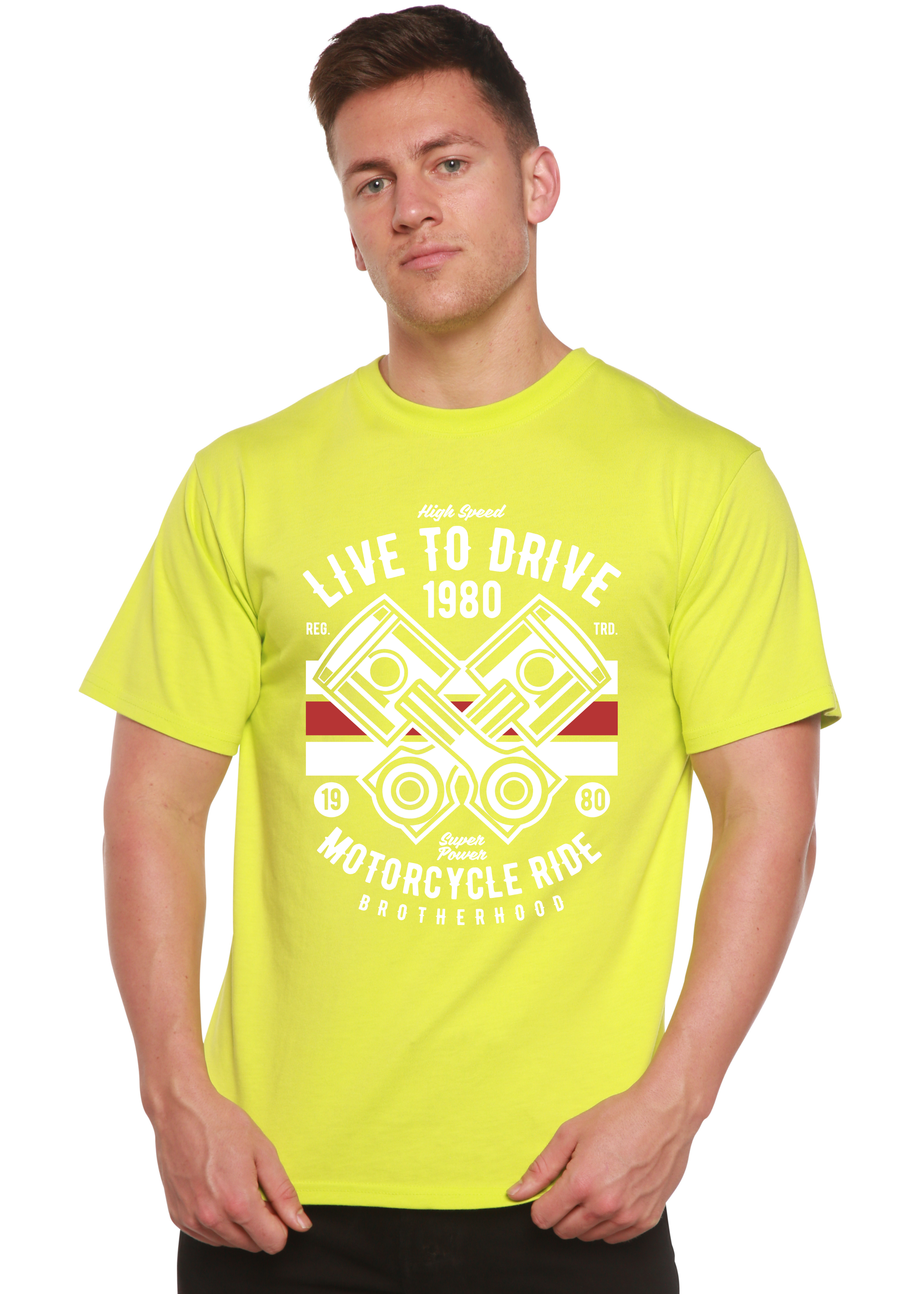 Live To Ride 1980 Men&
