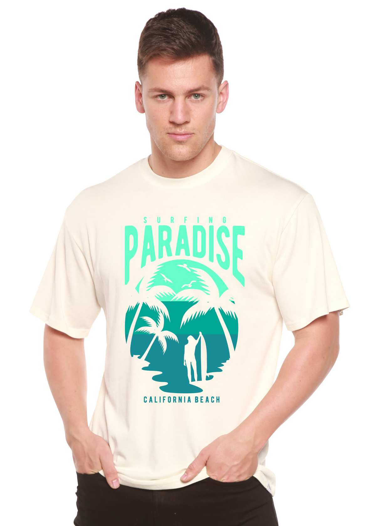 Surfing Paradise California Spun Bamboo® Men&