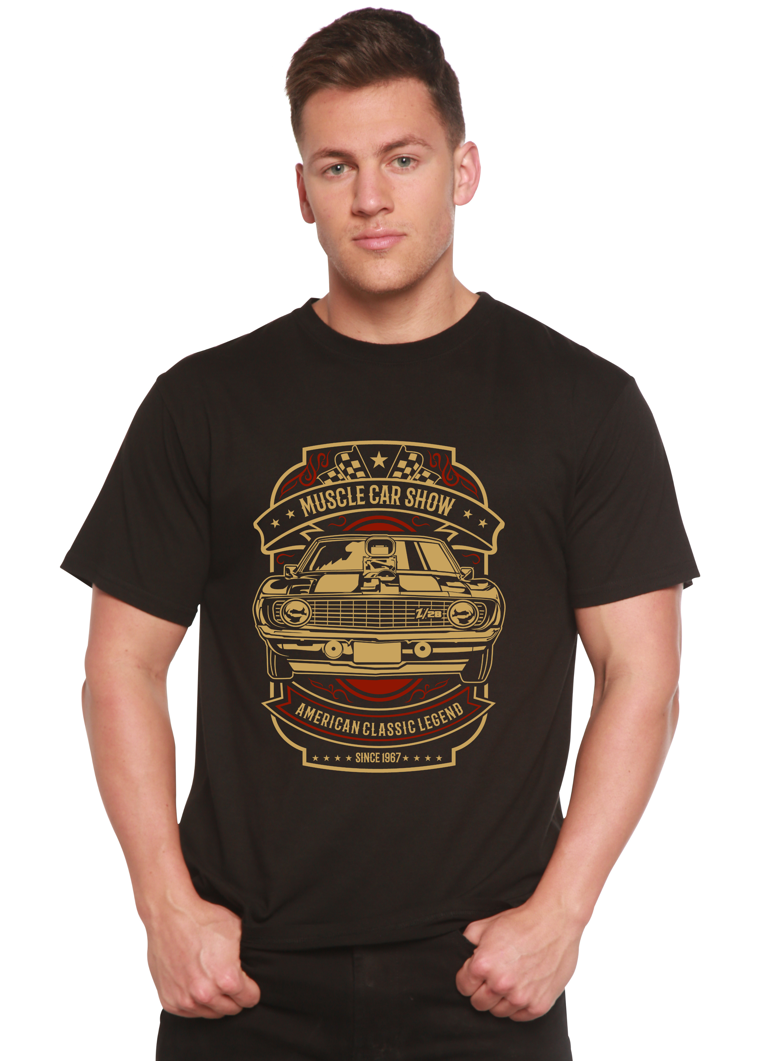 Muscle Car Show Spun Bamboo® Men&