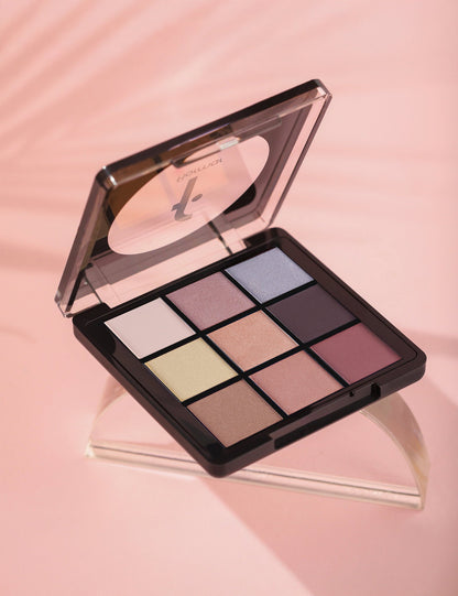 Flormar 9-Color Eyeshadow Palette Matte &amp; Shimmer 9g