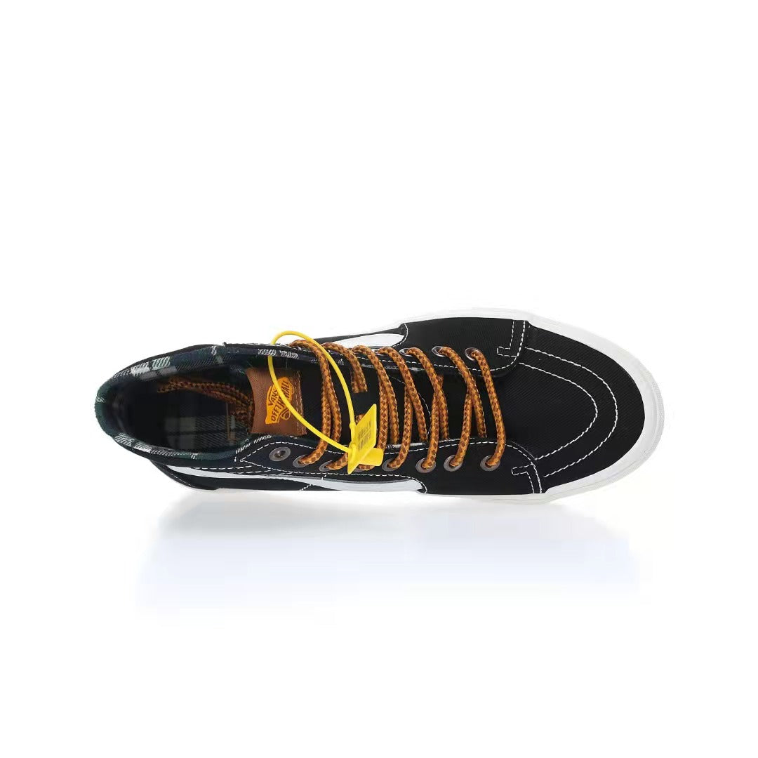 Vans Sk8-Hi Ca Throwback "Black/White/Brown"