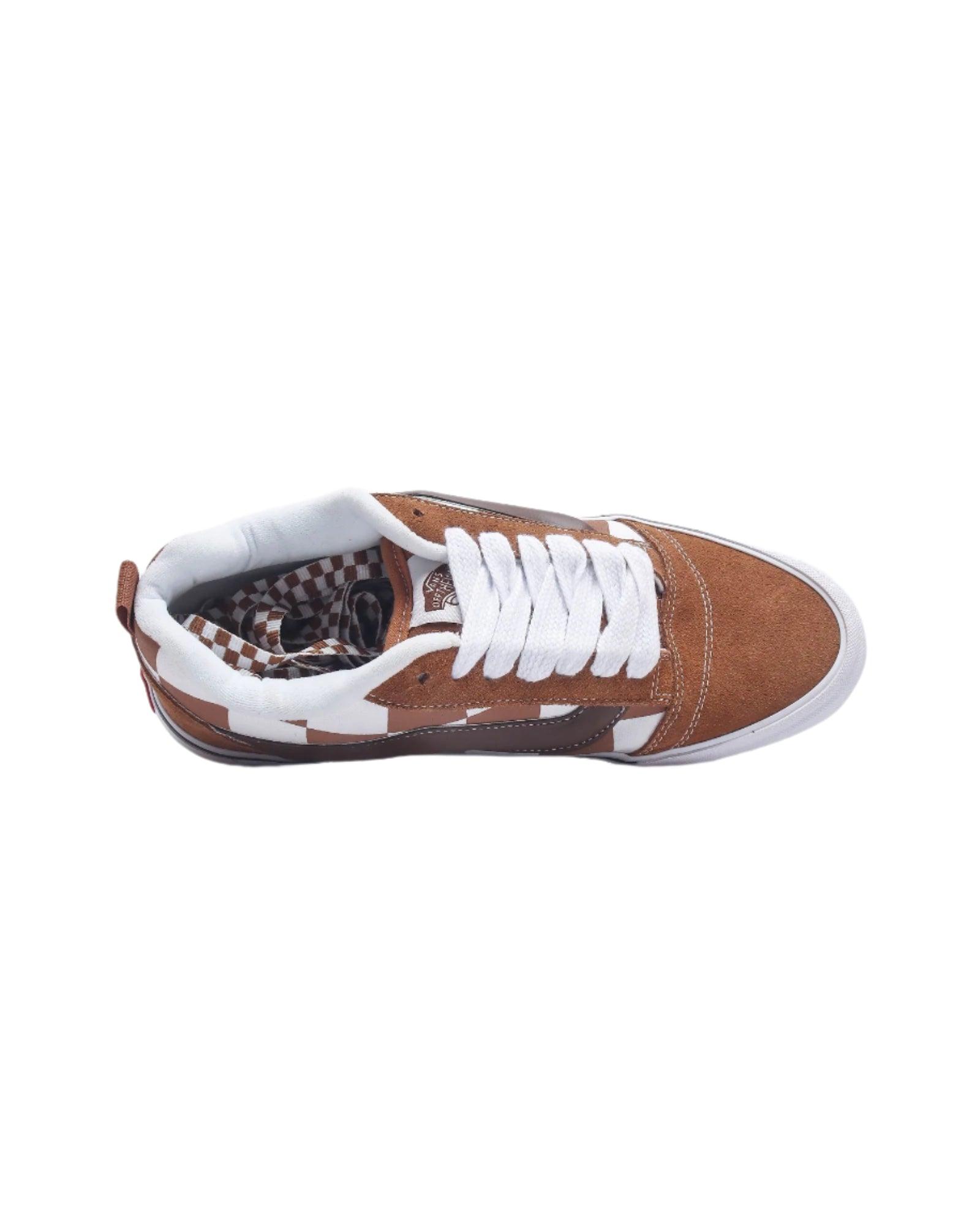 Vans Knu Skool Mega Check Brown &