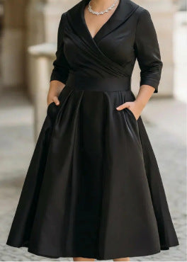 Womens Cardigan Style Linen Dress