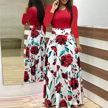 Plus-size dresses, fashionable women&