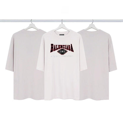 Balenciaga Cream T-Shirt Without Collar